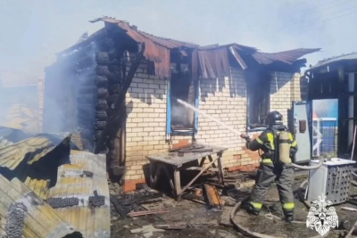 На пожаре из-за электроморозильника в Татарстане погиб мужчина