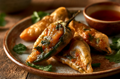 Фаршированный перец по-тайски &mdash; уличная еда, которая взрывается вкусом: не путать с маминым рецептом