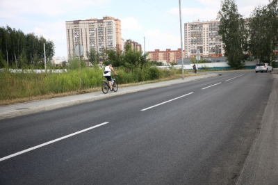 В Новосибирске реконструировали улицу Чернобровцева