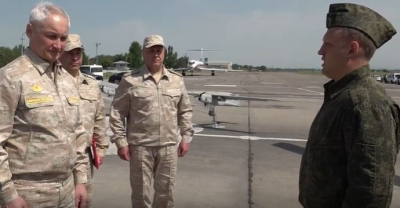 Министр обороны России проверил российскую военную базу в Кыргызстане