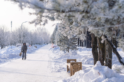 Завтра в&nbsp;Татарстане прогнозируют снег и&nbsp;минус 16 градусов