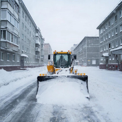 Как работают снегоотвалы в Новосибирске: площадки переполнены