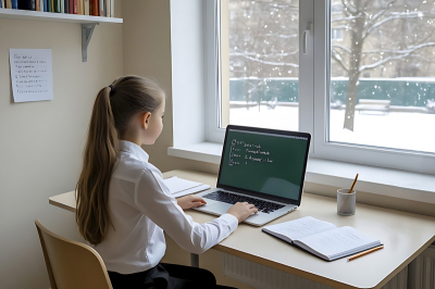 Школьники остались дома 13 февраля из-за 40-градусных морозов на Ямале