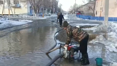 Противопаводковые мероприятия продолжаются в Акмолинской области