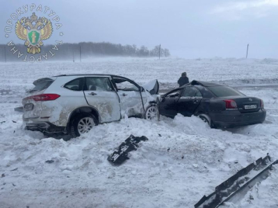 Четыре человека, включая 15-летнего подростка, пострадали в ДТП в Татарстане
