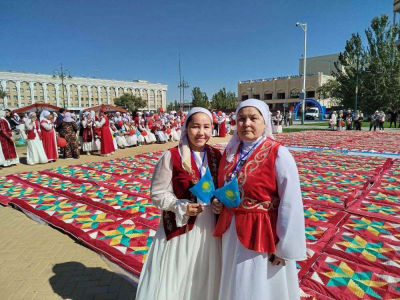 Звездный құрақ от мастериц Приаралья