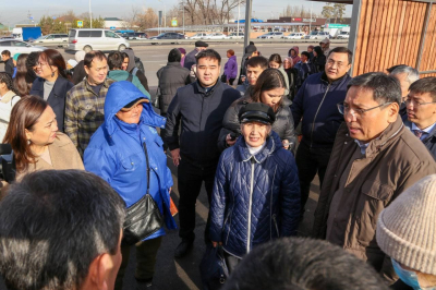 В Алматы в отремонтированной подземке в мкр. Калкаман провели освещение и установили видеокамеры