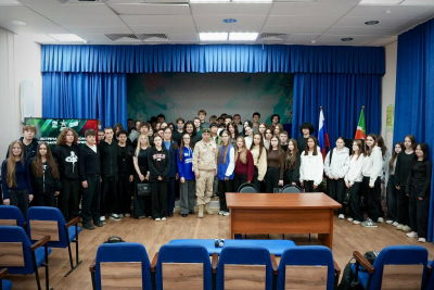Татарстанское отделение МГЕР организовало урок мужества для студентов колледжа &laquo;ТИСБИ&raquo;