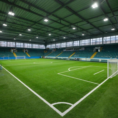 Футбольный манеж начал работу в Шушенском