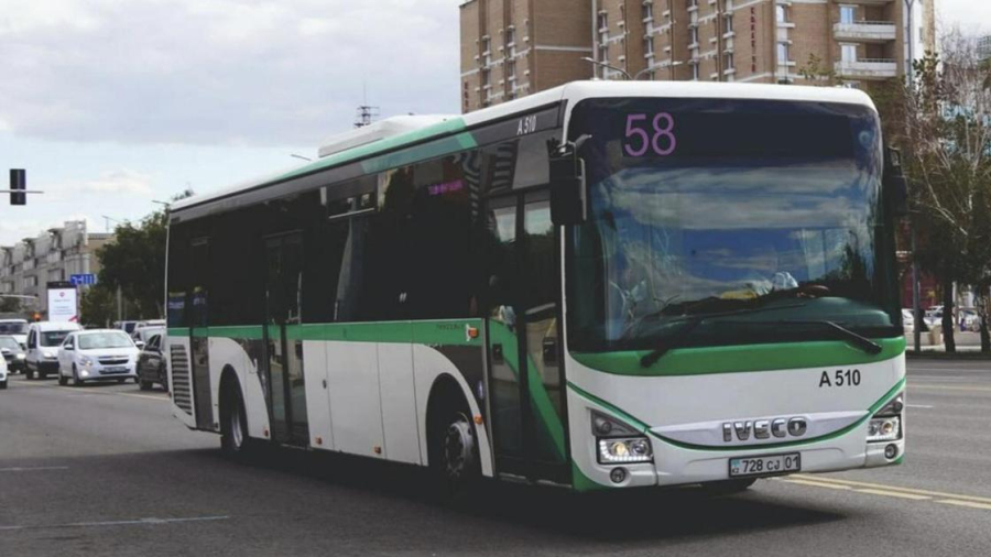 Новый автобусный маршрут запустили сегодня в Астане