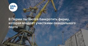 В Перми пытаются банкротить фирму, которая владеет участками скандального порта
