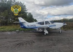 Под Ульяновском самолет совершил экстренную посадку на трассу