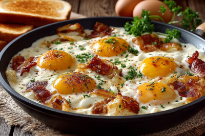 Мочанка — безумно простой ужин с яйцами из белорусской кухни: насыщает до отвала