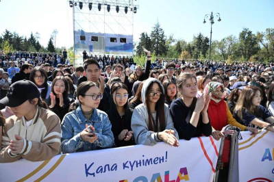 Праздник собрал полмиллиона гостей в Алматы