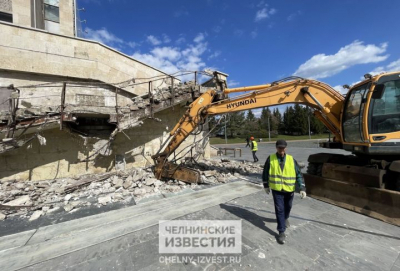 Фото: как идет ремонт здания мэрии Набережных Челнов