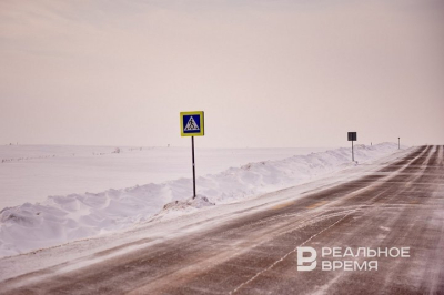 Трассу Алексеевское — Альметьевск открыли после двухдневной метели